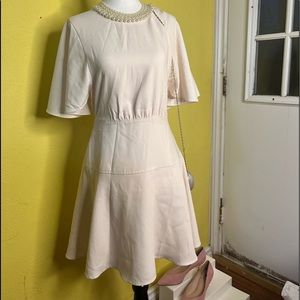 New Club Monaco Pale Pink Stylish Summer Dress w/ lots of Style!!